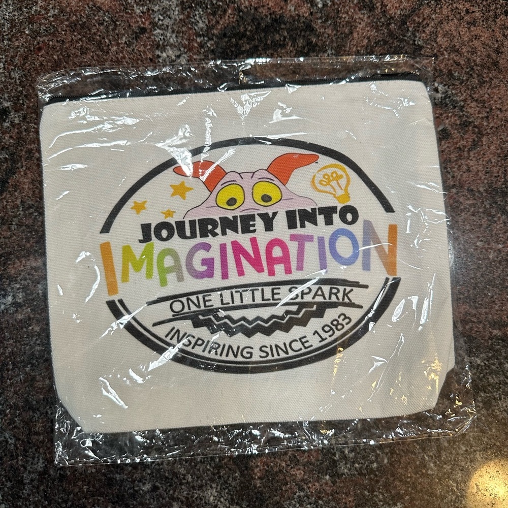 NWT Journey into imagination with Figment pencil case/pouch/cosmetic case